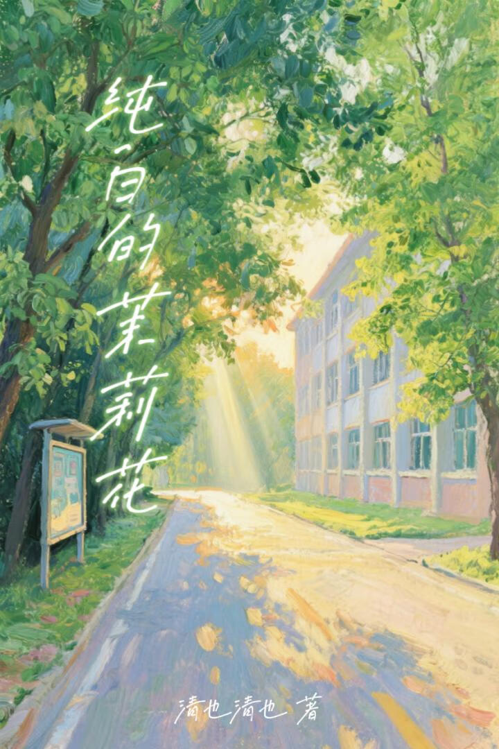 纯白的茉莉花